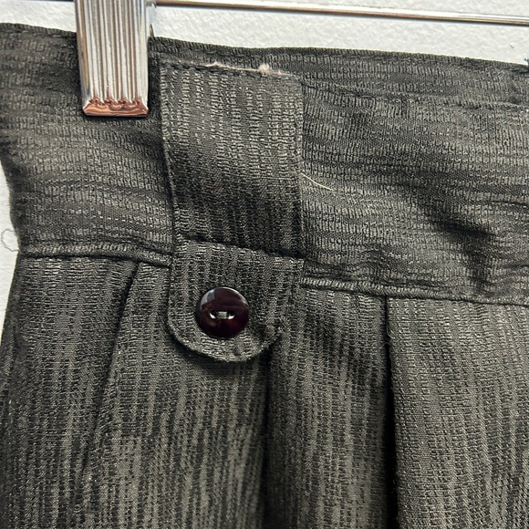 Vintage pleated black pants by preview size 6 - Picture 8 of 10